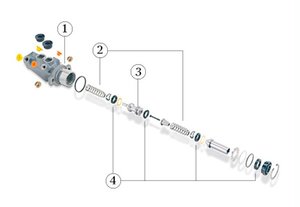 Brake master cylinder Bosch