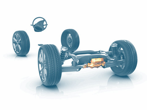 Rear-axle steering