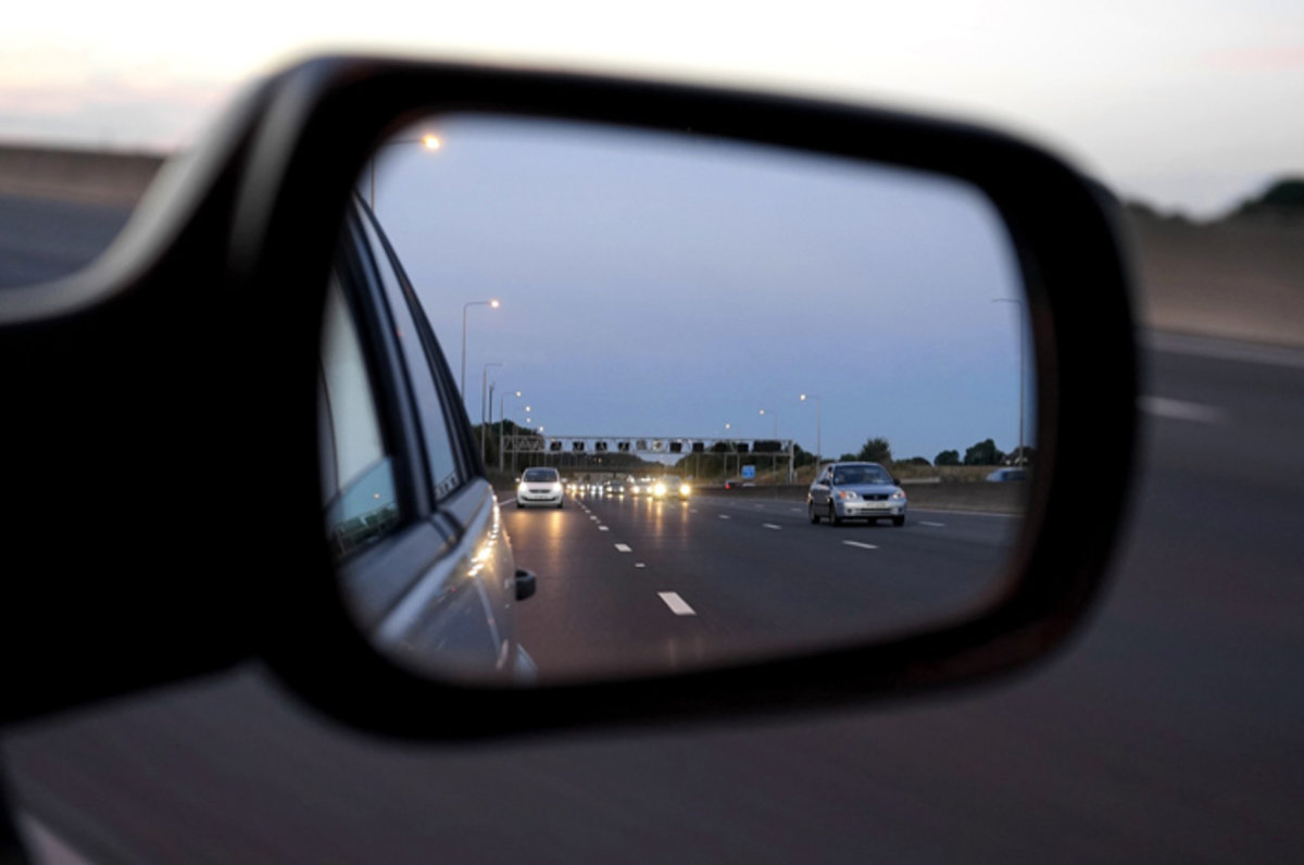 Being aware of your vehicle's blind spots