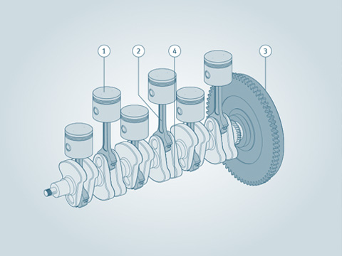 Crankshaft drive