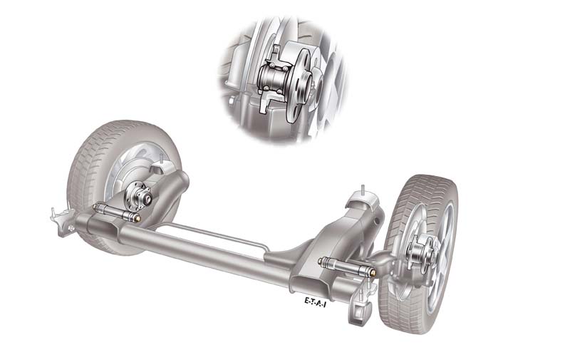 SNR rear axle