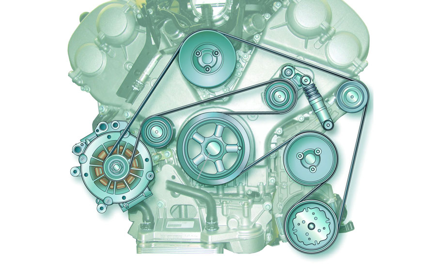 Belt drive components Engine My car dictionary